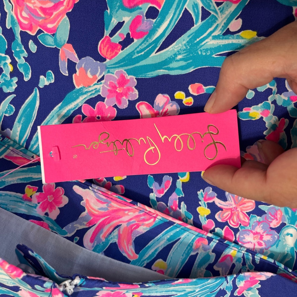Lilly Pulitzer Womens 8 Izzie‎ Skirt Patterned Summer Resort Casual Modern Piece - Picture 6 of 10